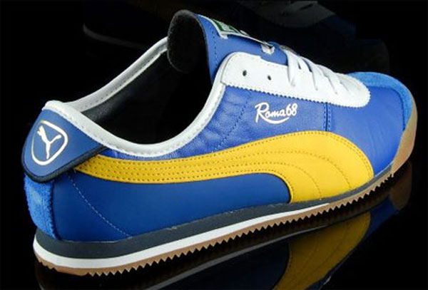 old style puma trainers