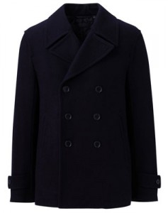 Budget x high-end: Uniqlo wool blend pea coat x classic pea coat at ...