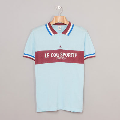 Le Coq Sportif Tholon vintage-style cycling jerseys - Modculture