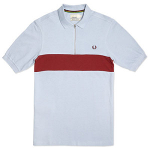 Fred Perry Bradley Wiggins Champion Tipped Cycling Shirt - Modculture