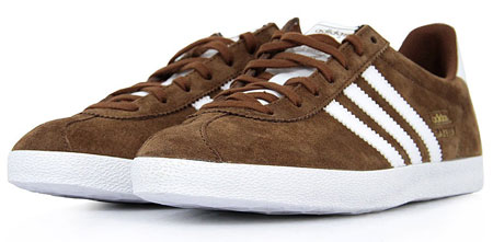 Manual exprimir intermitente Adidas Gazelle OG trainers - red and brown suede reissues - Modculture