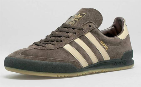 1970s Adidas Jeans MKII trainers back 