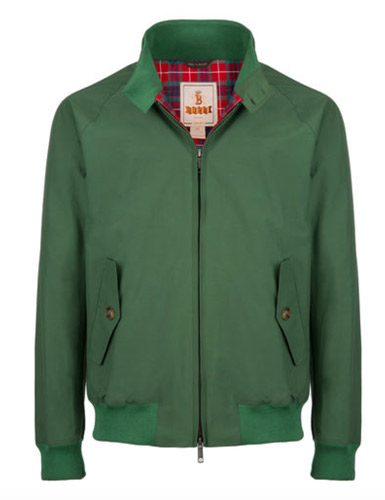Two new colours now available for the Baracuta G9 Harrington jacket ...
