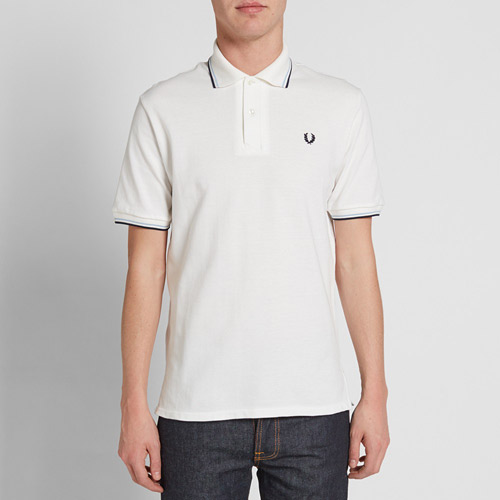 The original remade: Fred Perry 1953 pique twin tipped polo shirt ...