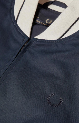 Fred Perry Laurel Wreath Tipped Tennis Bomber Jacket - Modculture
