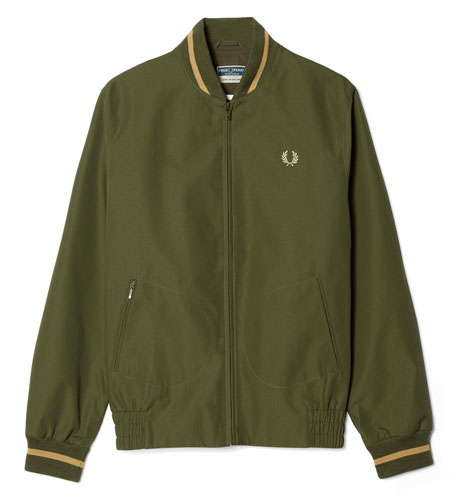 A classic returns: Fred Perry Reissues Made in England Tennis Bomber ...