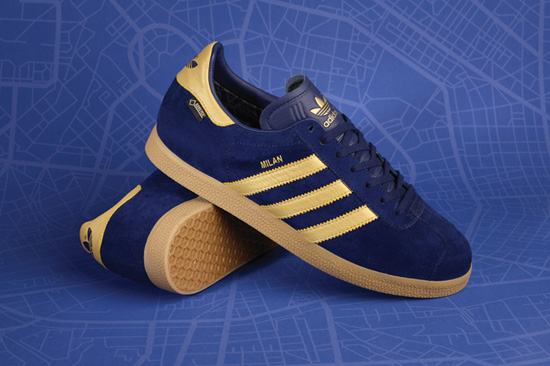 Adidas Gazelle GTX Milan trainers are a Size? exclusive