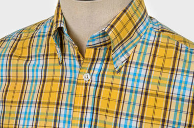 1960s woven button-down shirts at Art Gallery Clothing