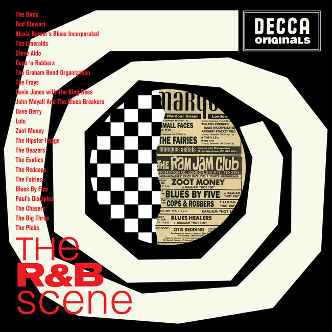 Decca presents The R&B Scene coloured vinyl and CD